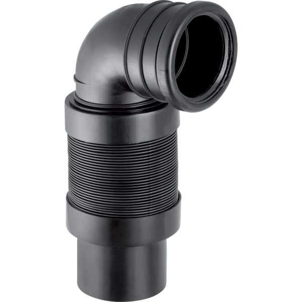 Geberit PE Wand-WC-Bogen flexibel DN100/90 241525001