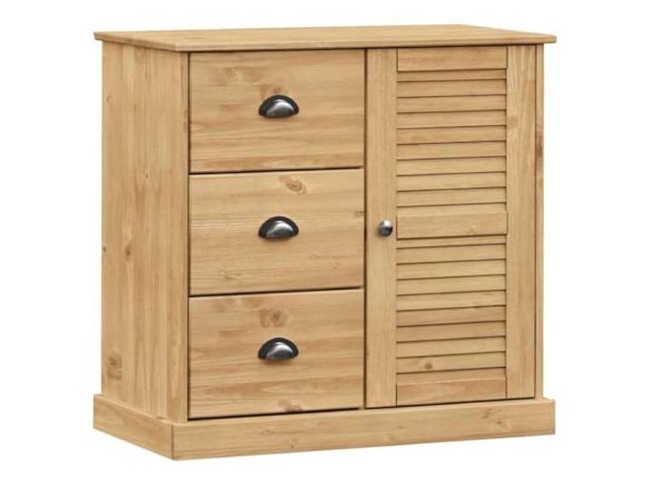 vidaXL Sideboard mit Schubladen VIGO 78x40x75 cm Massivholz Kiefer