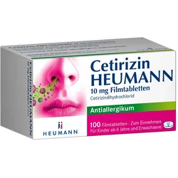 Heumann Cetirizin 10 mg Filmtabletten 100 St