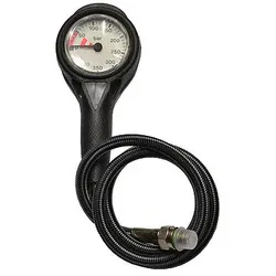 TSV - Finimeter - Slim Line inkl. mit Miflex Carbon 80cm - 0-400 bar