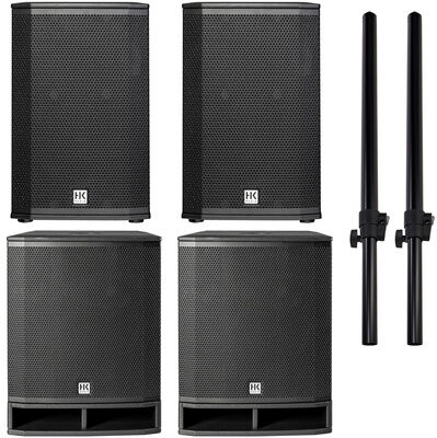 HK Audio LUNAR 110/SUB 115 Power Bundle Schwarz