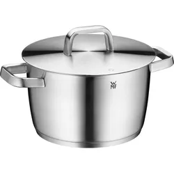 WMF Kochtopf, Pfanne + Kochtopf, Silber