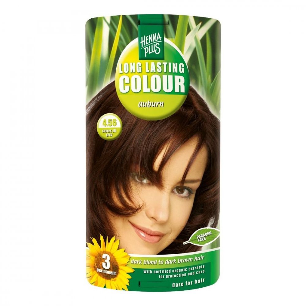 Frenchtop Natural Care Products B.V Hennaplus Long Lasting Auburn 4,56 00100262