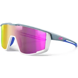 Julbo, Unisex, Sportbrille, Fury - Spectron 3 - Sonnenbrille (Blau, Dunkelgrau, Hellgrau, Braun, Multilayer rosa), Pink, Blau, Grau
