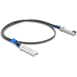 Delock Twinax Kabel SFP28 Stecker zu SFP28 Stecker 25 Gbps 1 m (1 m), Netzwerkkabel