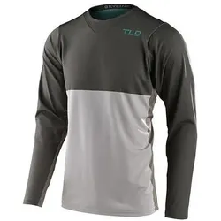 Troy Lee Designs, Velotrikot, Skyline Chill LS Jersey, Breaks, tarmac, XL SALE (XL), Grün, XL