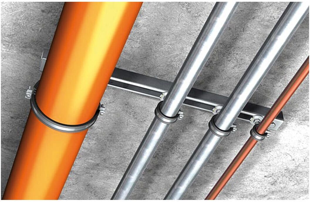 fischer Rohrschelle FRS 108-116 M8/M10 (091506)
