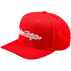 Troy Lee Designs Curved Signature Snapback Kappe