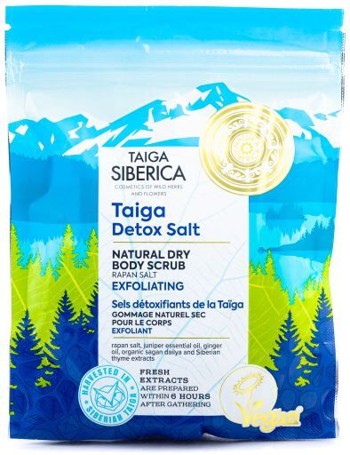 Natura Siberica Taiga Renewing Natural Dry Body Scrub 250 ml