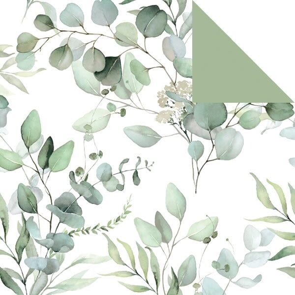 No-Name Gavepapir, Dobbelt, Spring Lux, 57cm X 120m