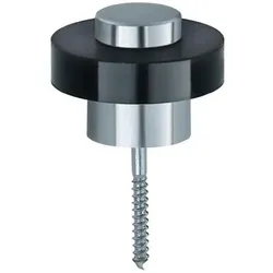 FSB, Türstopper, Bodentürpuffer 38 3881 Ø 45 mm Höhe 34 mm Edelstahl matt Dübelmontage (1x)