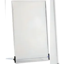 Tisch-Plakatständer A4 starkes hochtransparentes Plastik