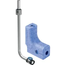 Geberit FlowFit Metallrohr-Anschlussbogen 90 Grad SiBr/Cu d16-d15 L30