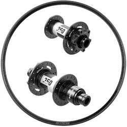 R2BIKE Laufradsatz 27,5" AM EN | DT Swiss 350 MTB 6-Loch Naben | Stans