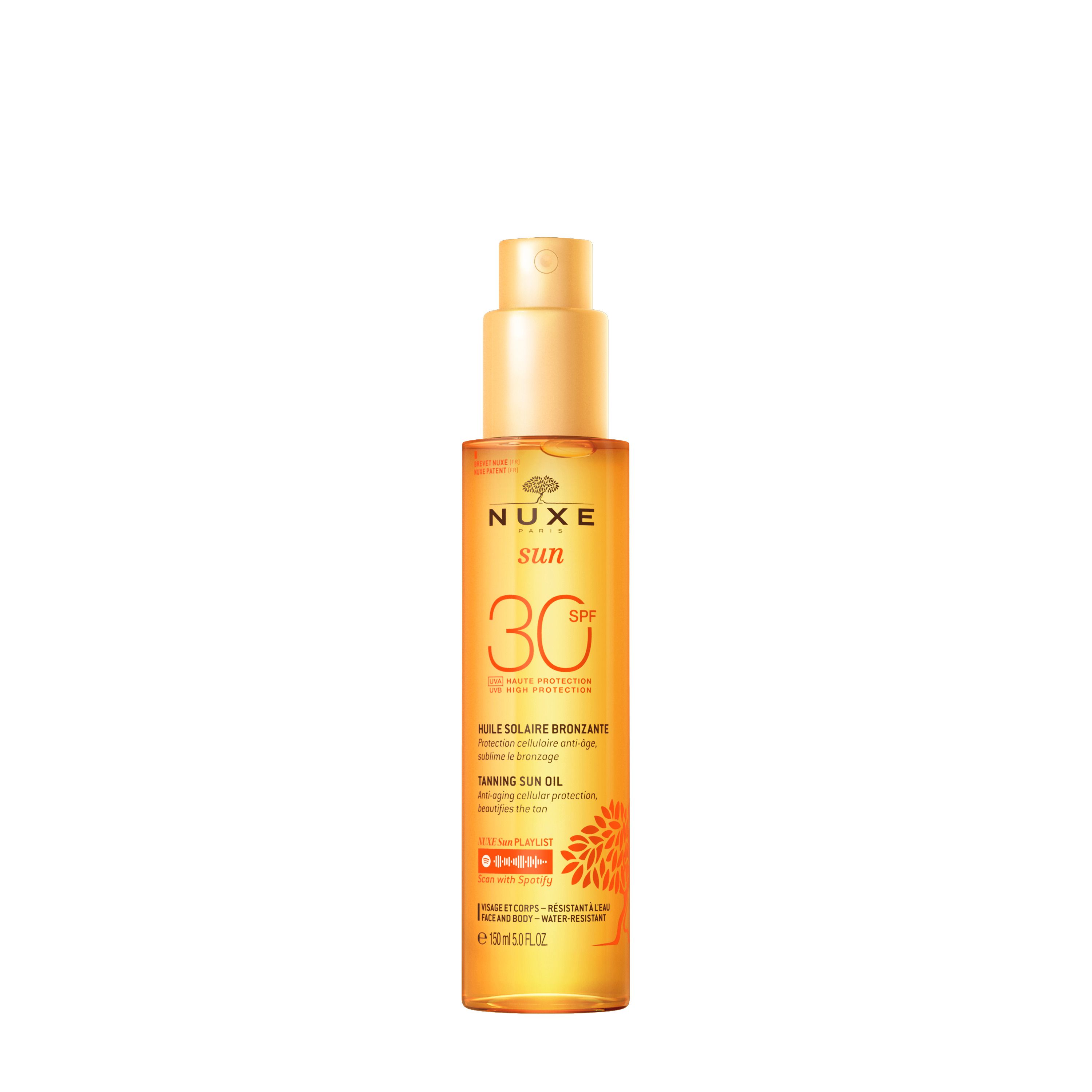Nuxe Sun Sonnenöl Gesicht & Körper LSF 30 150 ml Öl