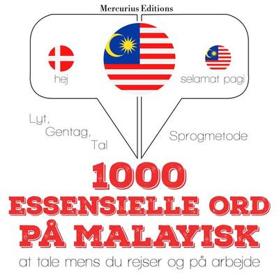1000 essentielle ord på malayisk - JM Gardner, Audio, 9782821128378