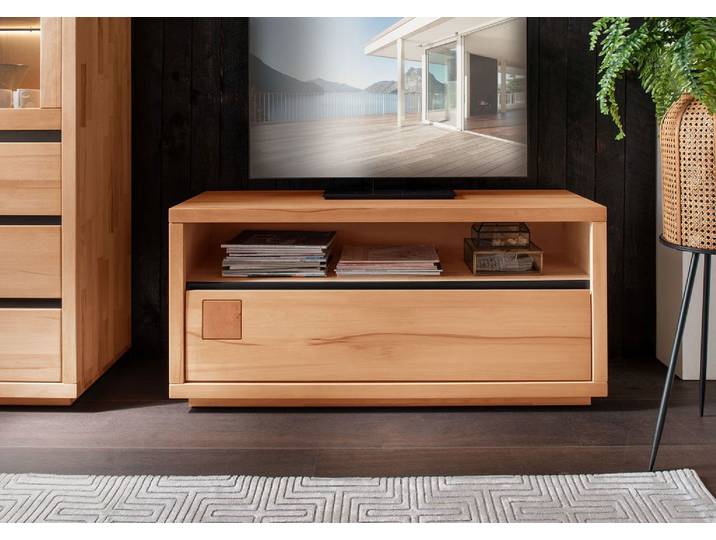 TV Board 120x56cm 'Bergamo' Kernbuche geölt WZ-0159