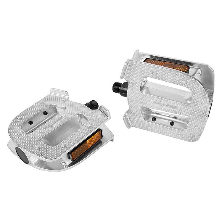 Ergotec Cargo Pedal EP-Cargo kugelgelagert Silber SB-Verpackung (86077001)