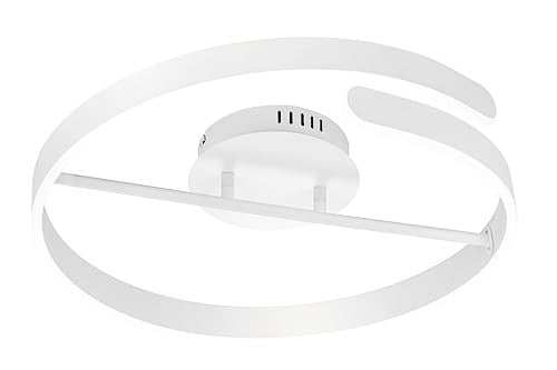 Reality Leuchten Parma LED plafondlamp wit, Ø 50 cm, dimbaar
