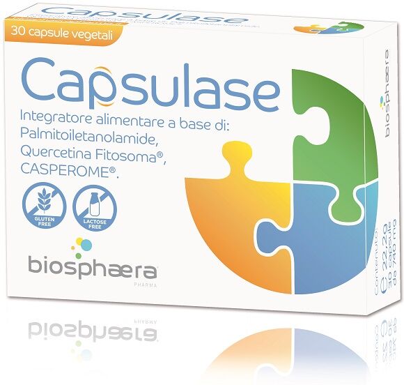 BIOSPHAERA PHARMA Srl Capsulase, 30 Capsule Vegetali