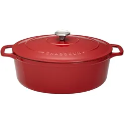 CHASSEUR Cocotte Gusseisen oval 29 cm Invicta