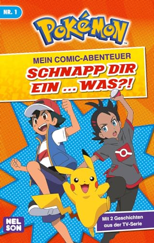 Pokémon: Mein Comic-Abenteuer: Schnapp dir ein ... was?: Mit 2 Geschichen aus der TV-Serie Coole Pokémon-Comics ab 6 Jahren (Pokémon: Schnapp sie dir alle!) - Preis vom 09.10.2026 07:28:09 h