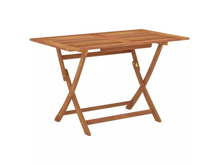 VidaXL - Gartentisch holz, One Size, Braun