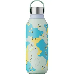 Series 2 Studio Isolierflasche Desert Camo, 500 ml, blau
