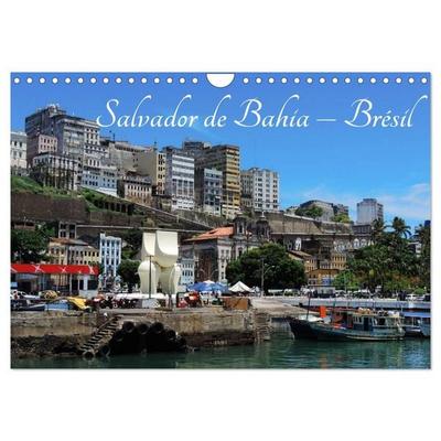 Salvador de Bahia – Brésil (Calendrier mural 2026 DIN A4 vertical), CALVENDO calendrier mensuel