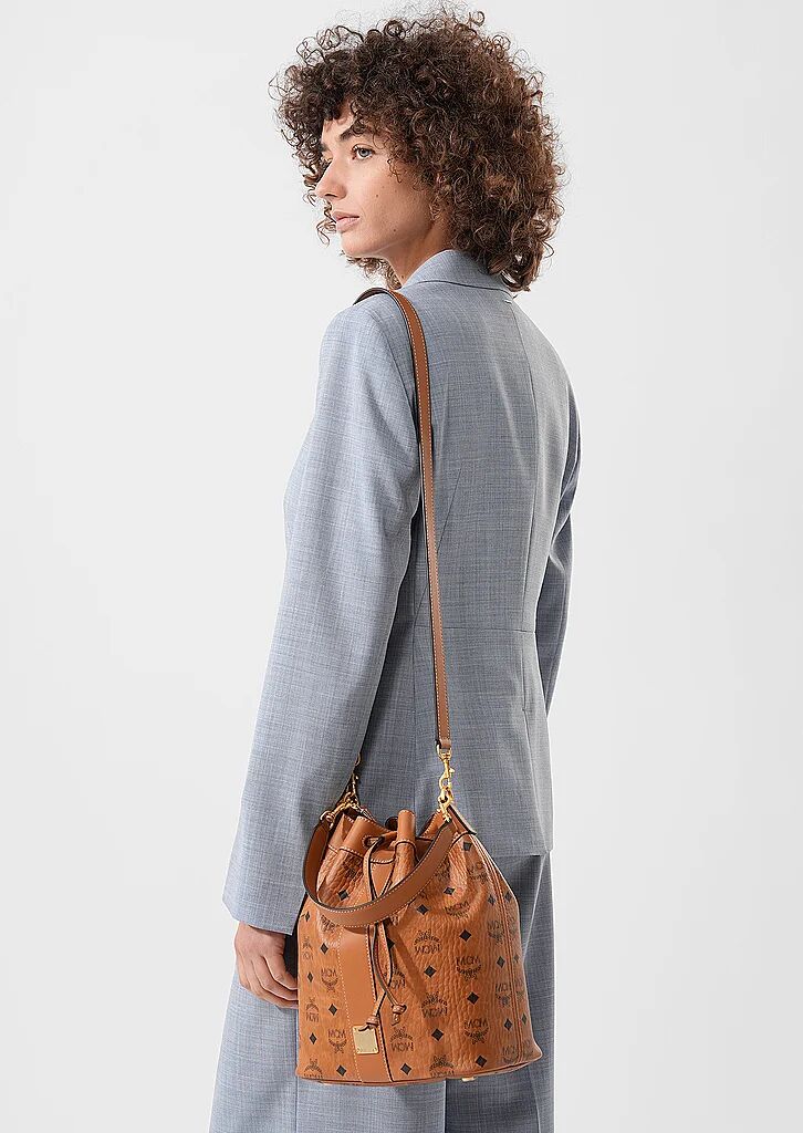 MCM Tasche - Bucket Bag DESSAU VI Medium braun W