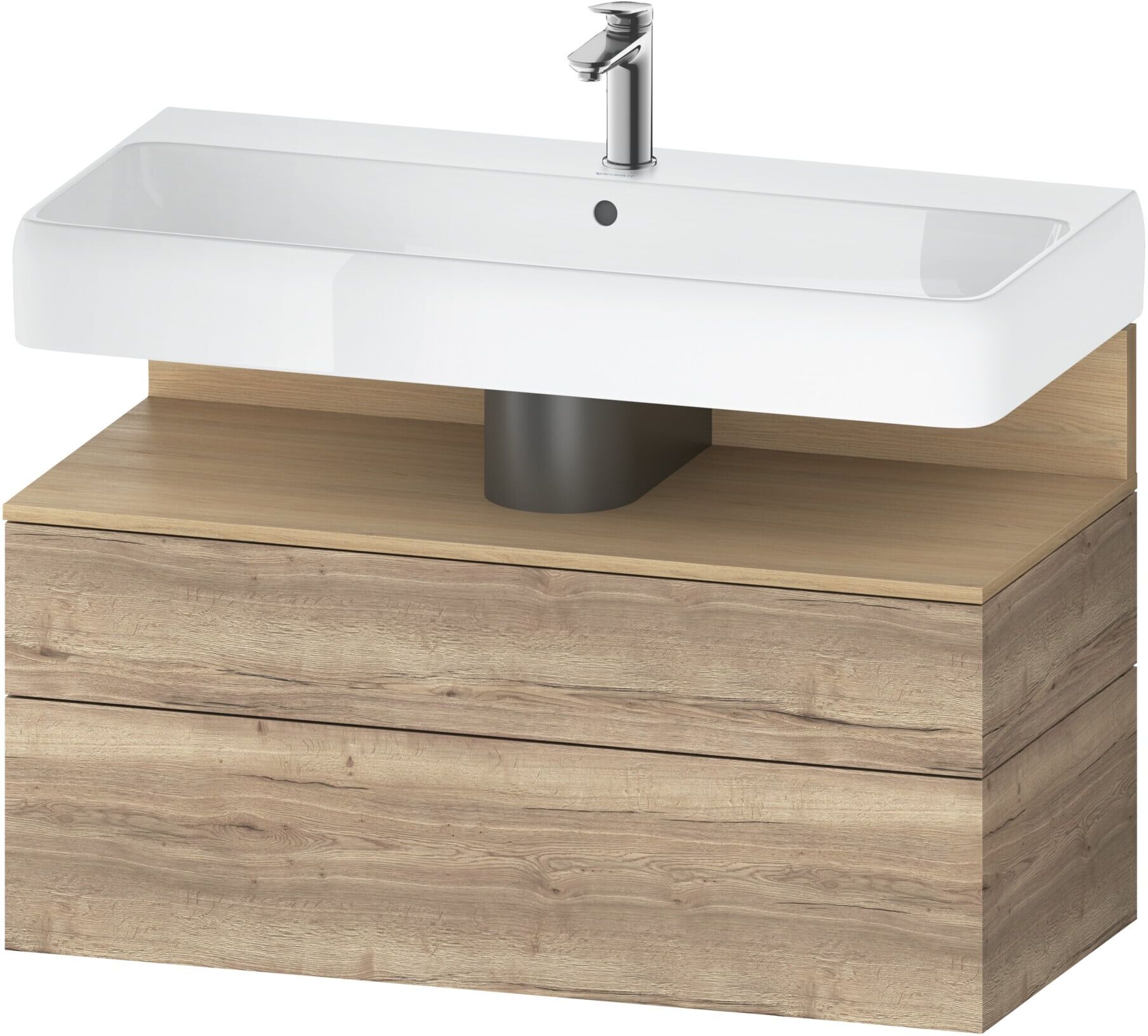 Duravit Waschtischunterschrank Qatego 99x47x59cm, E Na/E ma, 1 Kast, 1 Ausz. (QA4395030550000)