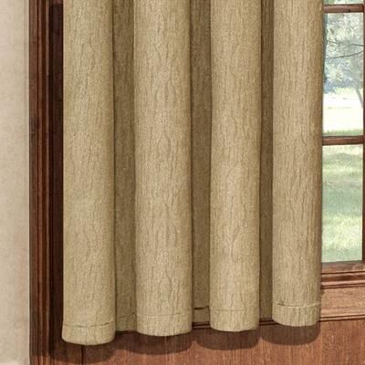 Touch of Class Essential Blackout Short Grommet Curtain Panel 56 x 54, 56 x 54, Gold