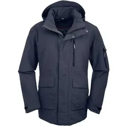 MAUL Herren Funktionsjacke Breitenstein Megatexparka+Kapu, Größe 52 in Blau Blau