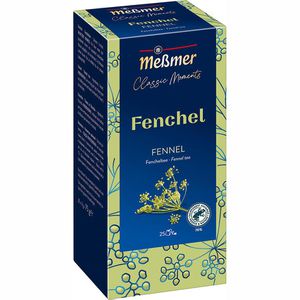 Meßmer Tee Classic Moments Fenchel, Kräutertee, 75 g, 25 Beutel
