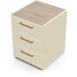 Brabura CT 60 Schubladenmodul - Summer Dala / Perle Blanche / Holzgriff