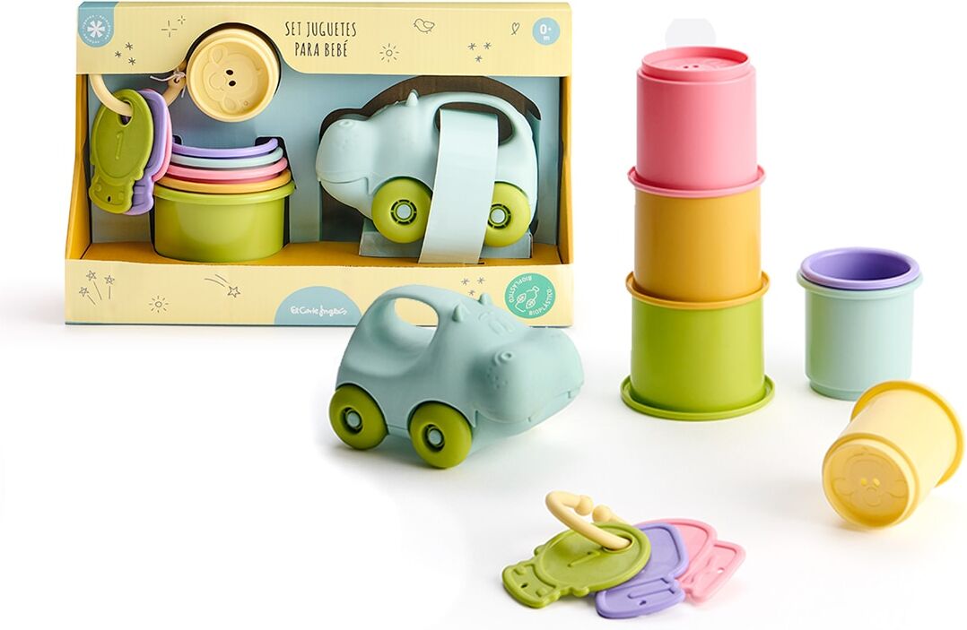 El Corte Inglés Set juguetes para bebés de bioplástico .