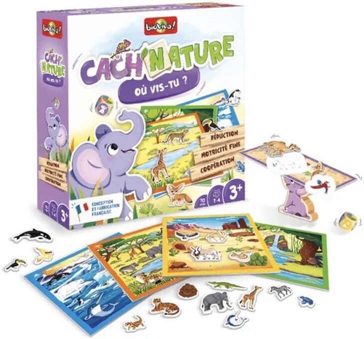 Bioviva Editions Récré Nature - Cach'Nature : Où vis-tu ?