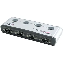 LINDY USB auf 4 Port Seriell Konverter