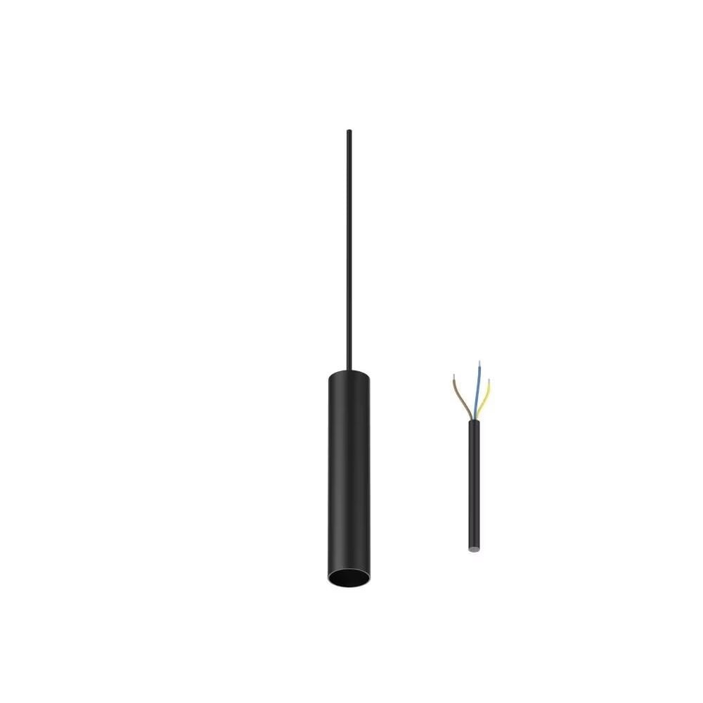 Lyora Zwarte Pendellamp Tevo 1-lichts - GU10 - Aluminium