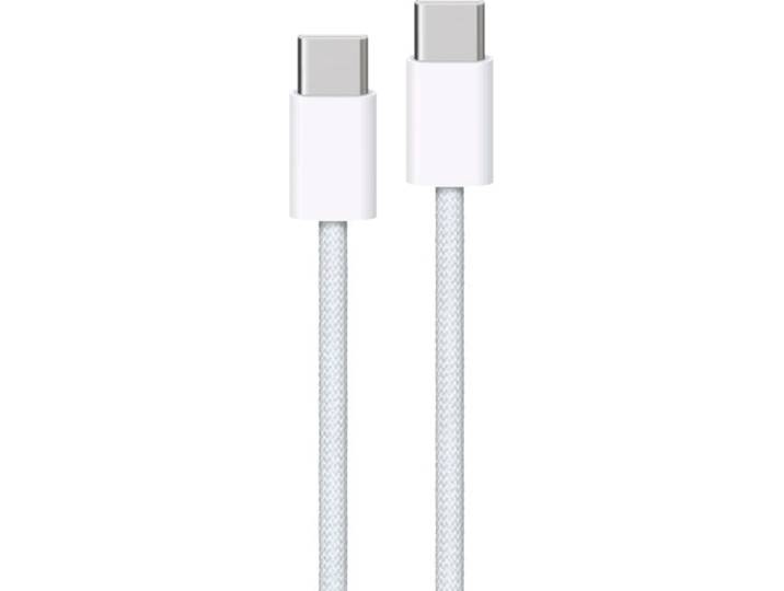 Apple Usb C naar Usb C Kabel 1m Nylon Wit Duo Pack