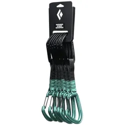 Black Diamond HotForge Hybrid Quickpack - Expressschlingen-Satz - Black/Green