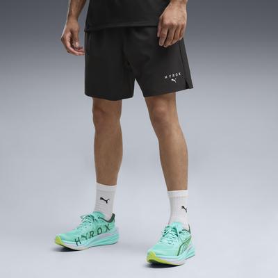 Trainingsshorts PUMA "M X HYROX 7 PWRTRAIN SHORT", Herren, Gr. XL, N-Gr, schwarz (puma schwarz), Obermaterial: 87% Polyester, 13% Elasthan, regular fit normal, Hosen, Regular Fit, für Fitness und vielseitige Trainingseinheiten