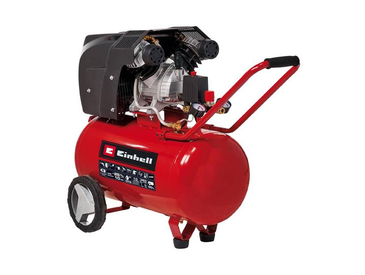 Kompressor EINHELL V-Kompressor TE-AC 360/50/10 V , rot, Kompressoren, Kompressor