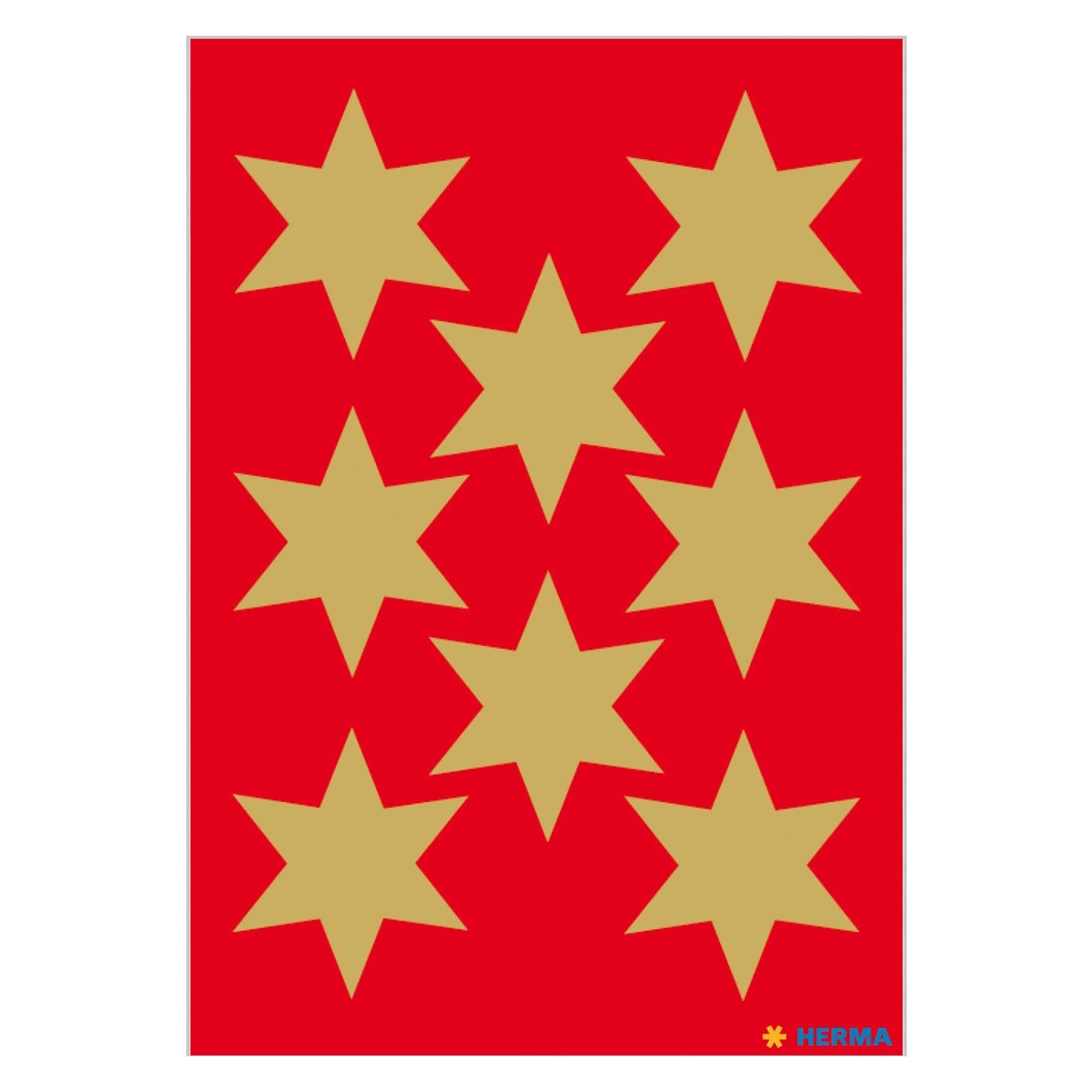 Herma Sticker Sterne (24 Sticker) (3925)