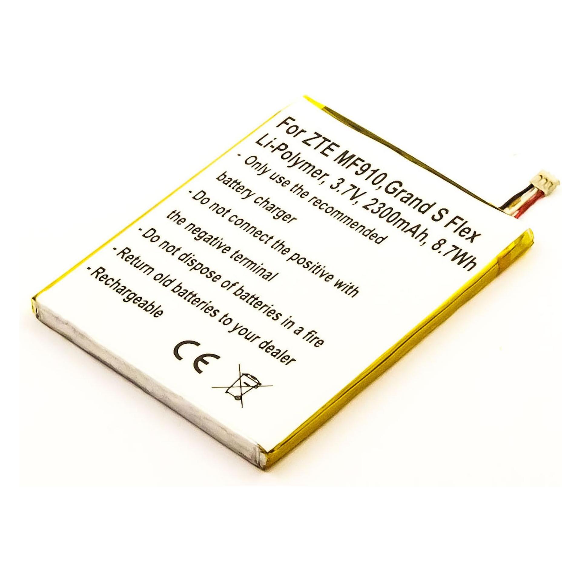 AGI 59232 - Batterie/Akku - ZTE - Gelb - Lithium Polymer (LiPo) - 2300 mAh - 3,7 V (59232)