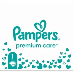 Pampers Premium Care (Gr. 1, Monatsbox, 156 Stk.)