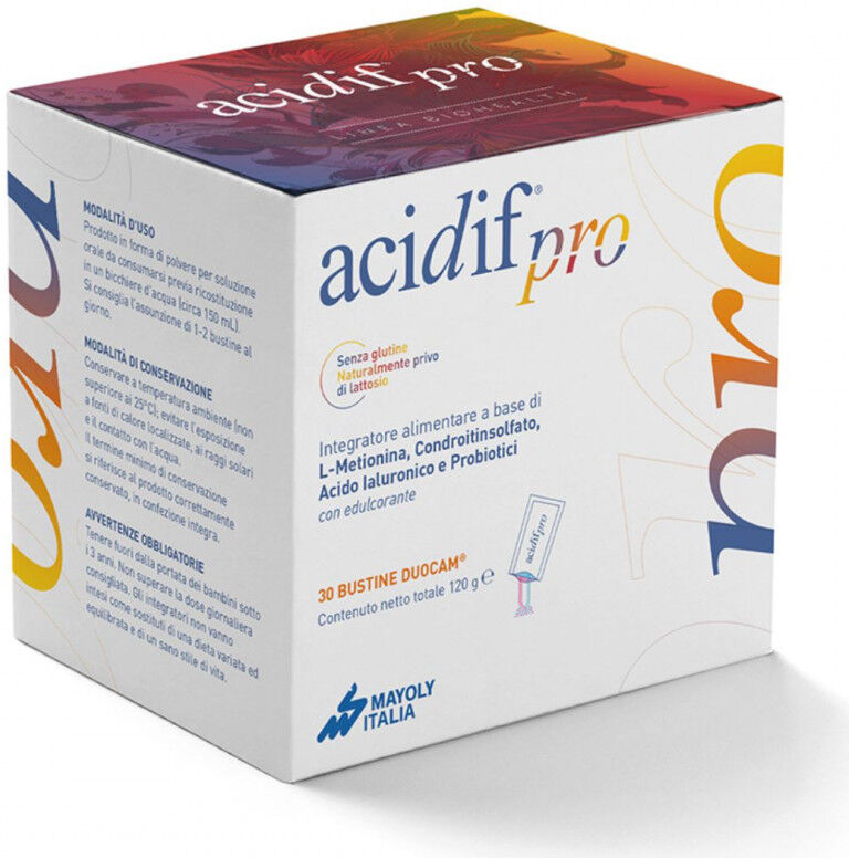 Mayoly Italia Mayoly Acidif Pro Integratore Vie Urinarie 30 Bustine