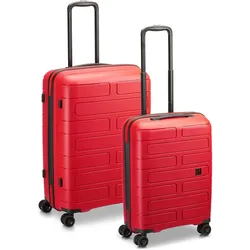 Modo by Roncato Supernova 2.0 4 Rollen Kofferset 2-teilig, Koffer, Rot