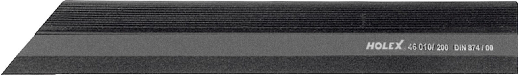 HOLEX Haarlineal brüniert im Etui 300 mm (460100 300)
