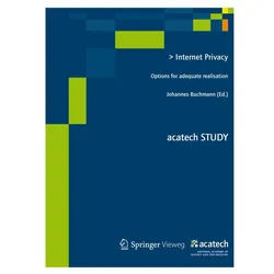 Internet Privacy, Fachbücher von Johannes Buchmann
